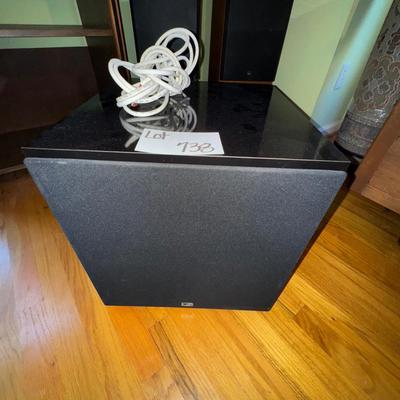 738 NHT Model: SW2Si Subwoofer