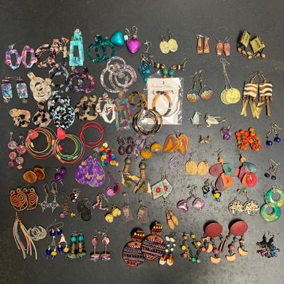 70+ Pairs of Fun & Colorful Earrings for Pierced Ears (ST-HS)