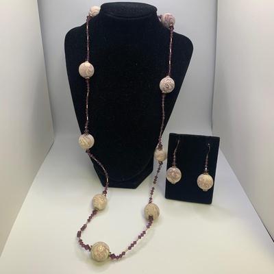 Large Collection of Beaded Necklaces plus Cuff Bracelets & More (ST-HS)