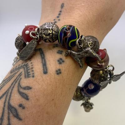 Large Collection of Beaded Necklaces plus Cuff Bracelets & More (ST-HS)