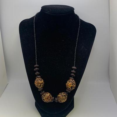 Large Collection of Beaded Necklaces plus Cuff Bracelets & More (ST-HS)