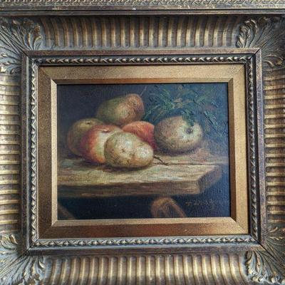 Vintage Still Life Framed Painting $75