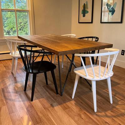 109 Large Wood Top CB2 Table