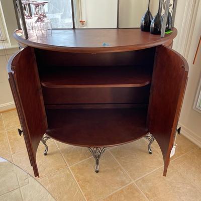 Beautiful Home Bar with Storage