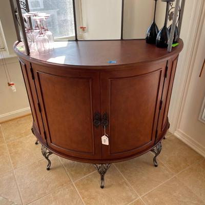 Beautiful Home Bar with Storage