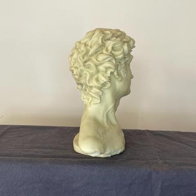 Bust Michelangelo's David Statue