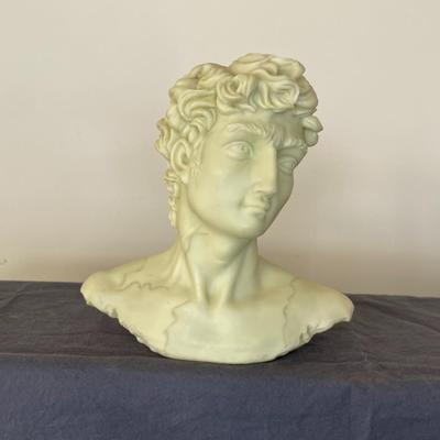 Bust Michelangelo's David Statue