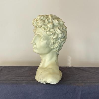 Bust Michelangelo's David Statue