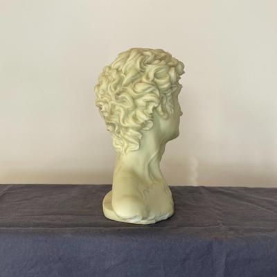 Bust Michelangelo's David Statue