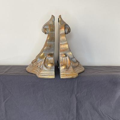 Golden Carved Wall Sconces