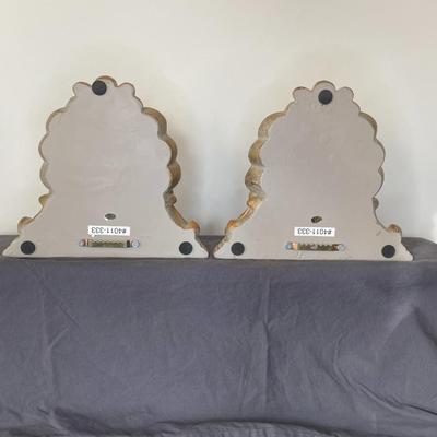 Golden Carved Wall Sconces