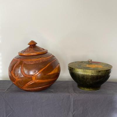 Decorative Bowls with Lids