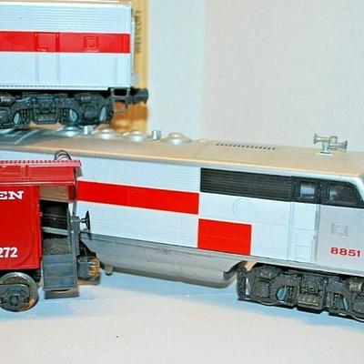 LIONEL New Haven F-3 A-A Dual Motor Diesel Power & Dummy Set--- 4 Pcs.