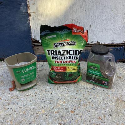 148. Grass Seed and Spreader