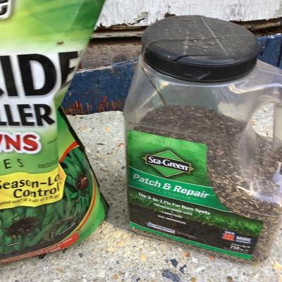 148. Grass Seed and Spreader