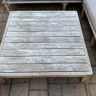 156. 4-Piece ARTICLE -Outdoor Acacia Furniture Set