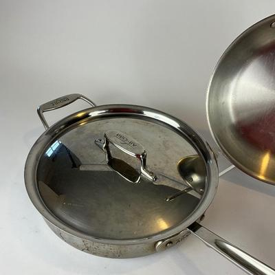 159. Set of 3 All-Clad Frying Pans