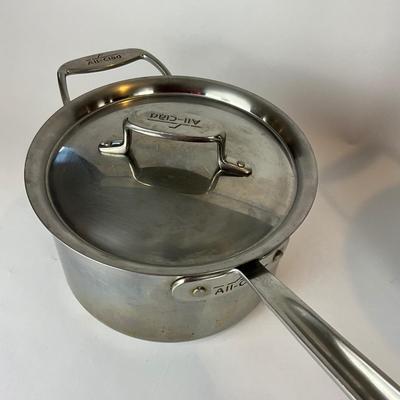 160. All-Clad Stainless Steel Cookware