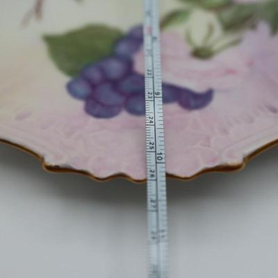 Hand-Painted Plate by Ethlyn B. Gayle