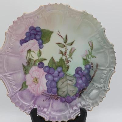 Hand-Painted Plate by Ethlyn B. Gayle