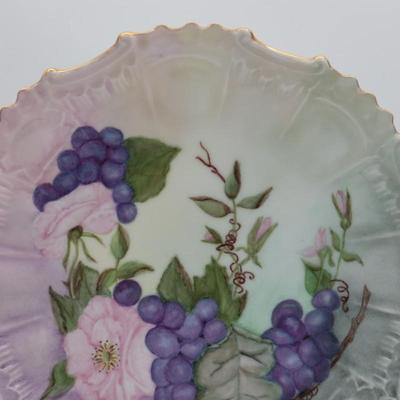 Hand-Painted Plate by Ethlyn B. Gayle