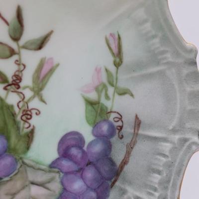 Hand-Painted Plate by Ethlyn B. Gayle