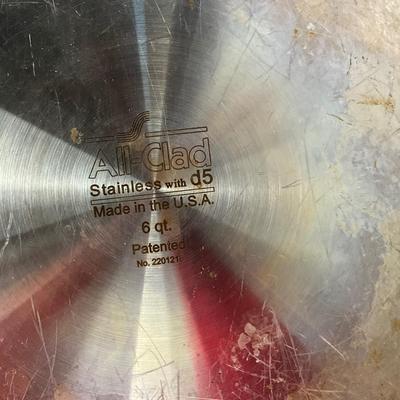 161. All-Clad Stainless Steel Saute Pan