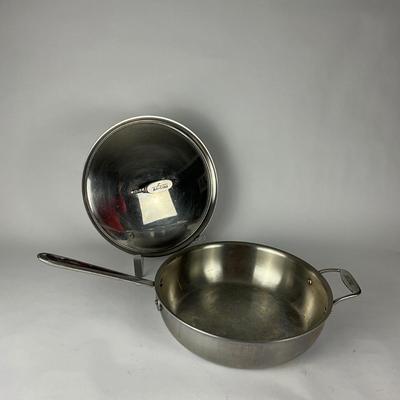 161. All-Clad Stainless Steel Saute Pan