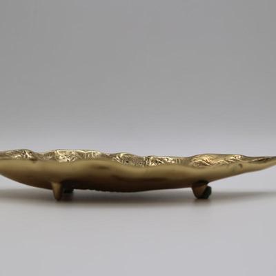 Brass Tobacco Leaf, VA Metalcrafters, 1963
