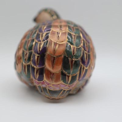 TOYO Hand-Painted Ceramic Quail