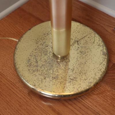 Vintage Gold Floor Lamp (See Details)