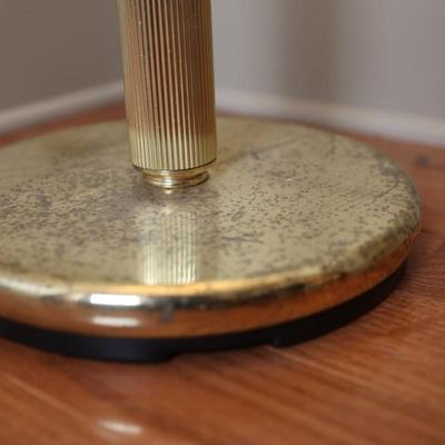 Vintage Gold Floor Lamp (See Details)