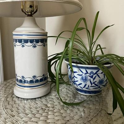 308 Lamp With Flower Pot