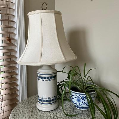 308 Lamp With Flower Pot