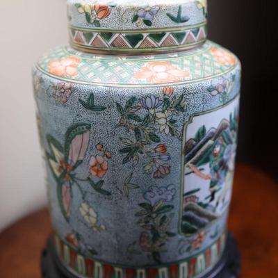 Vintage Oriental Table Lamp