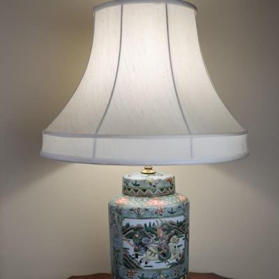 Vintage Oriental Table Lamp