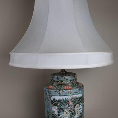 Vintage Oriental Table Lamp