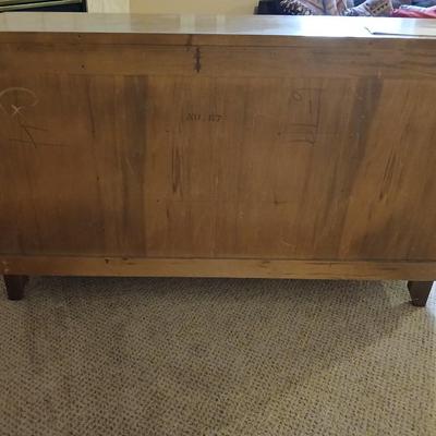 Mid Century Credenza MCM real wood beauty! Marked no. 87