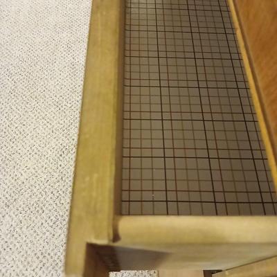 Mid Century Credenza MCM real wood beauty! Marked no. 87