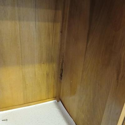 Mid Century Credenza MCM real wood beauty! Marked no. 87