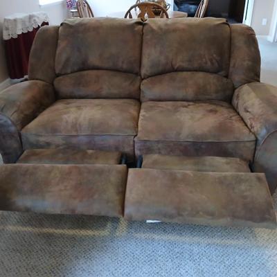 Beautiful Berkline dual recliner sofa / loveseat