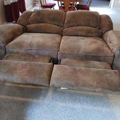 Beautiful Berkline dual recliner sofa / loveseat