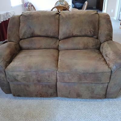 Beautiful Berkline dual recliner sofa / loveseat
