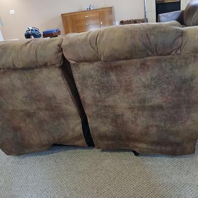 Beautiful Berkline dual recliner sofa / loveseat