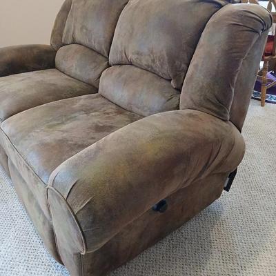 Beautiful Berkline dual recliner sofa / loveseat