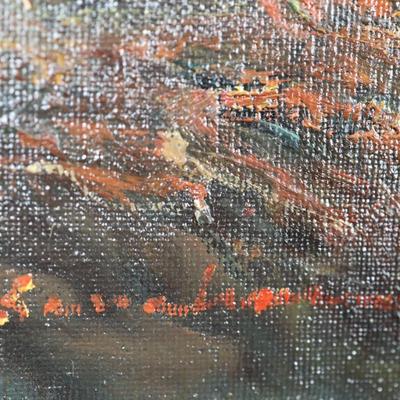 Signed Original Oil Painting