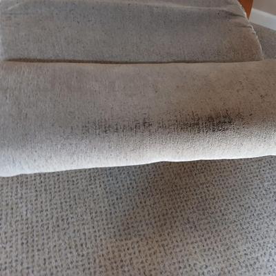 La-Z-Boy rocking reclining chair light grey fabric upholstery