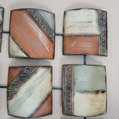 Decorative metal wall art