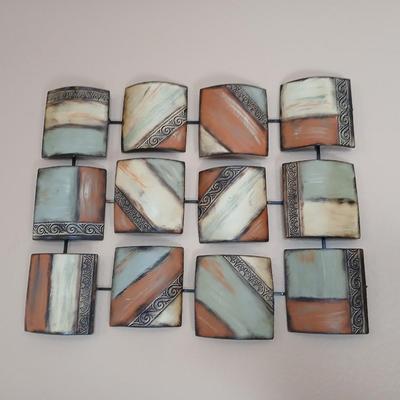 Decorative metal wall art