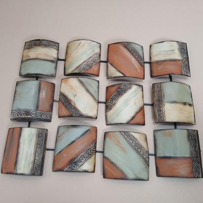 Decorative metal wall art